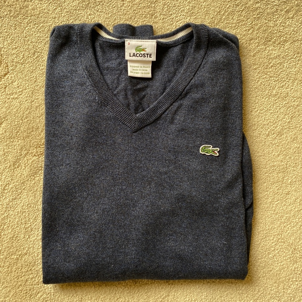 Lacoste Cotton Sweater